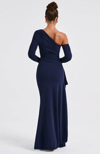 Adrienne Maxi Dress - Navy - Cinderella