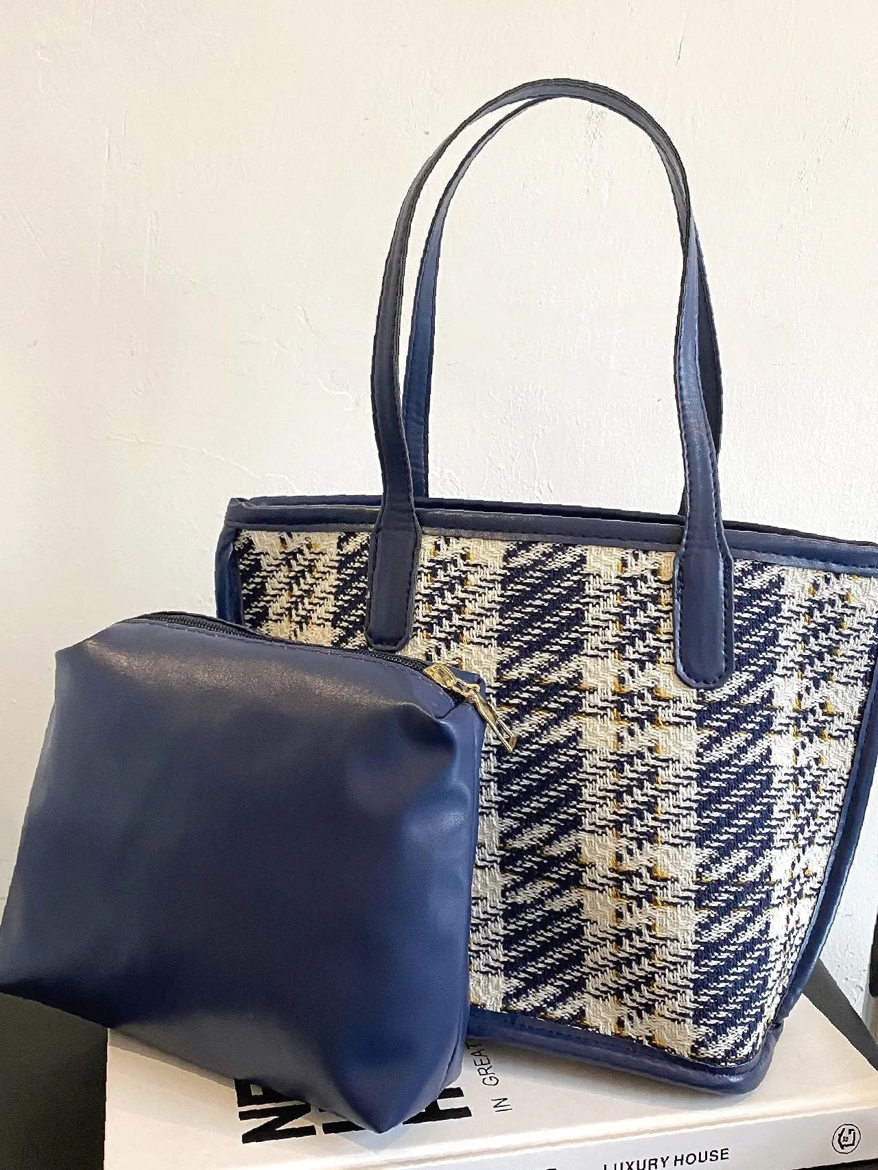 Alana Tartan Tote Bag - Cinderella