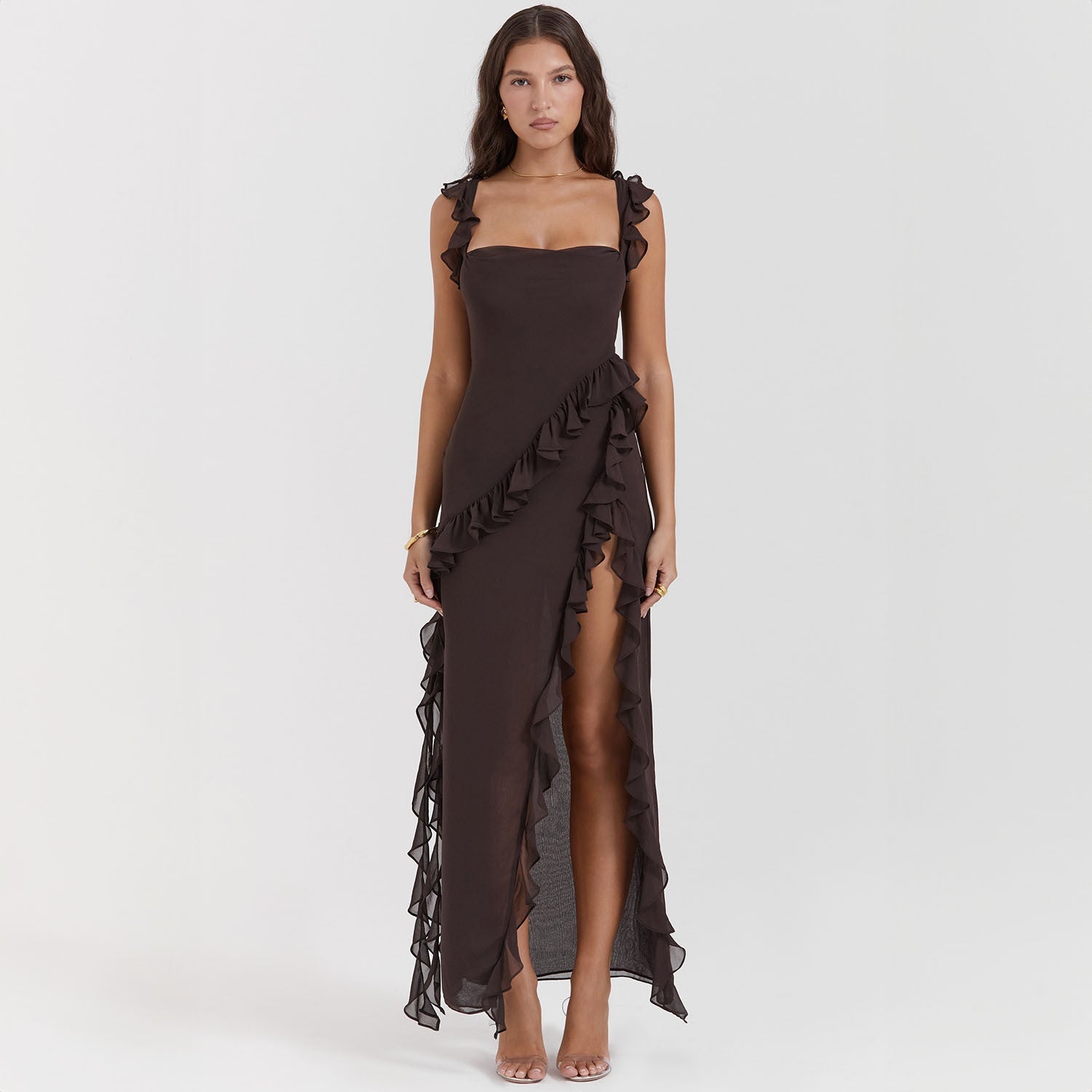 Ariana Maxi Dress - Espresso