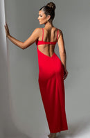 Athena Maxi Dress - Red - Cinderella