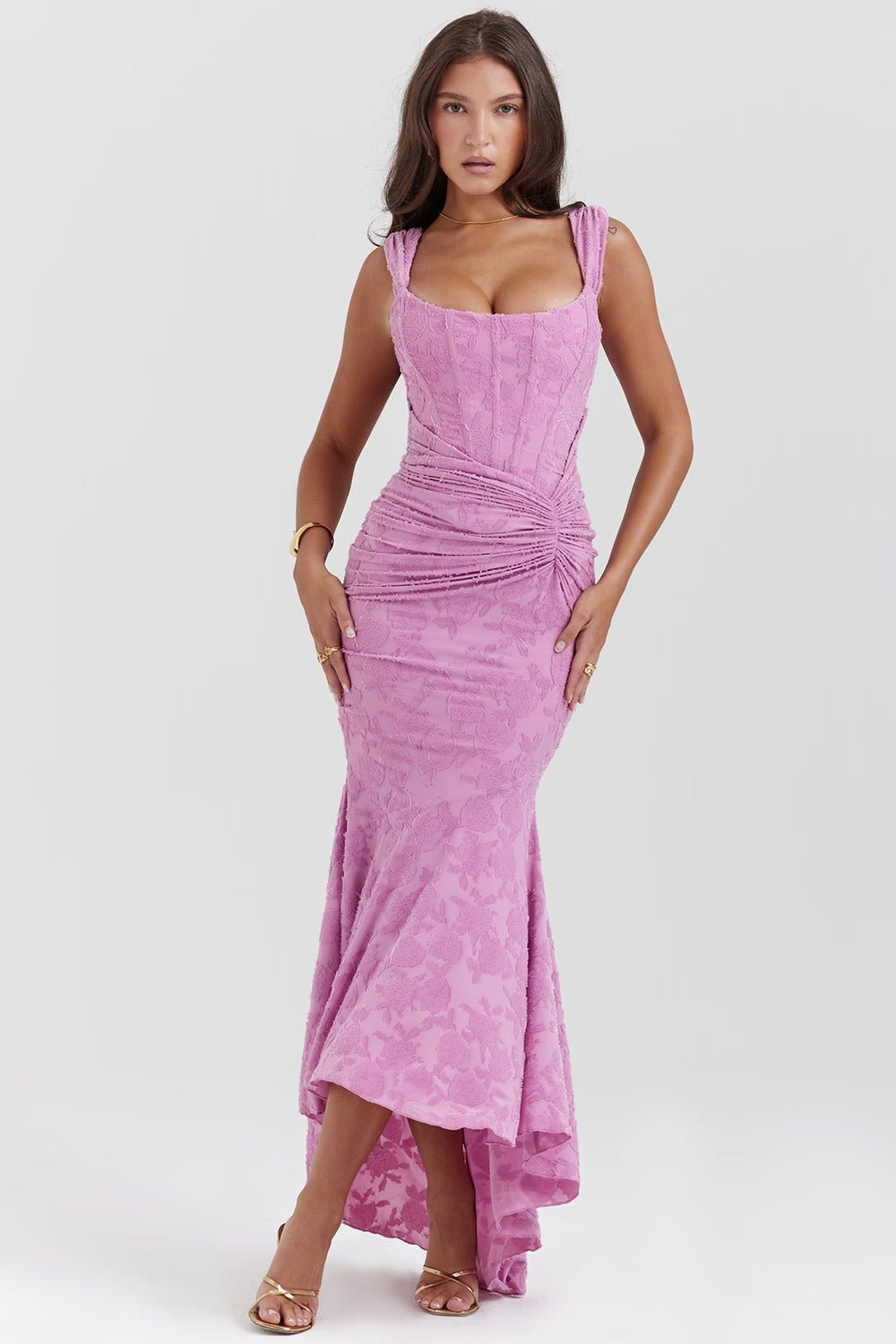 Celine Maxi Dress -Pink - Cinderella