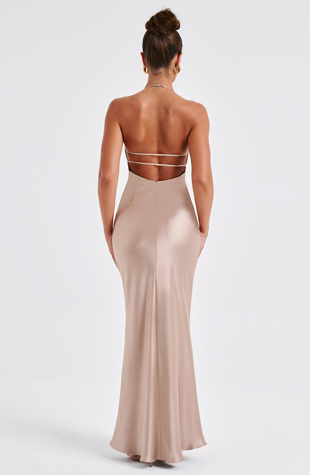 Dahlia Maxi Dress - Champagne