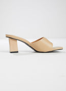 Daisy Mule Heel - Beige - Cinderella