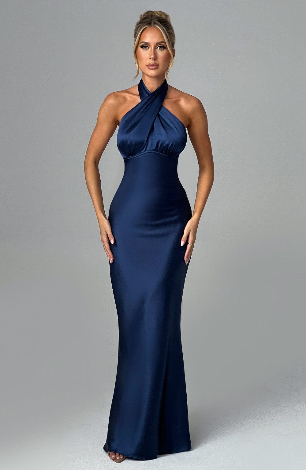 Diana Maxi Dress - Navy - Cinderella