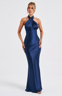 Diana Maxi Dress - Navy - Cinderella