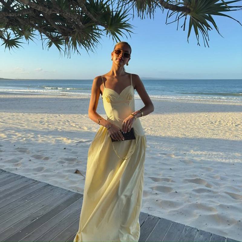 Driftaway A-Line Maxi Dress