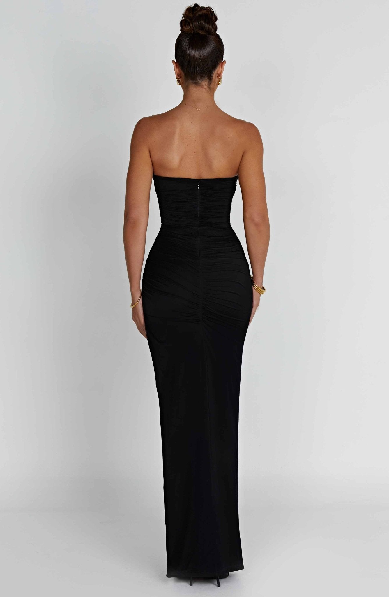 Giuliana Maxi Dress - Black - Cinderella