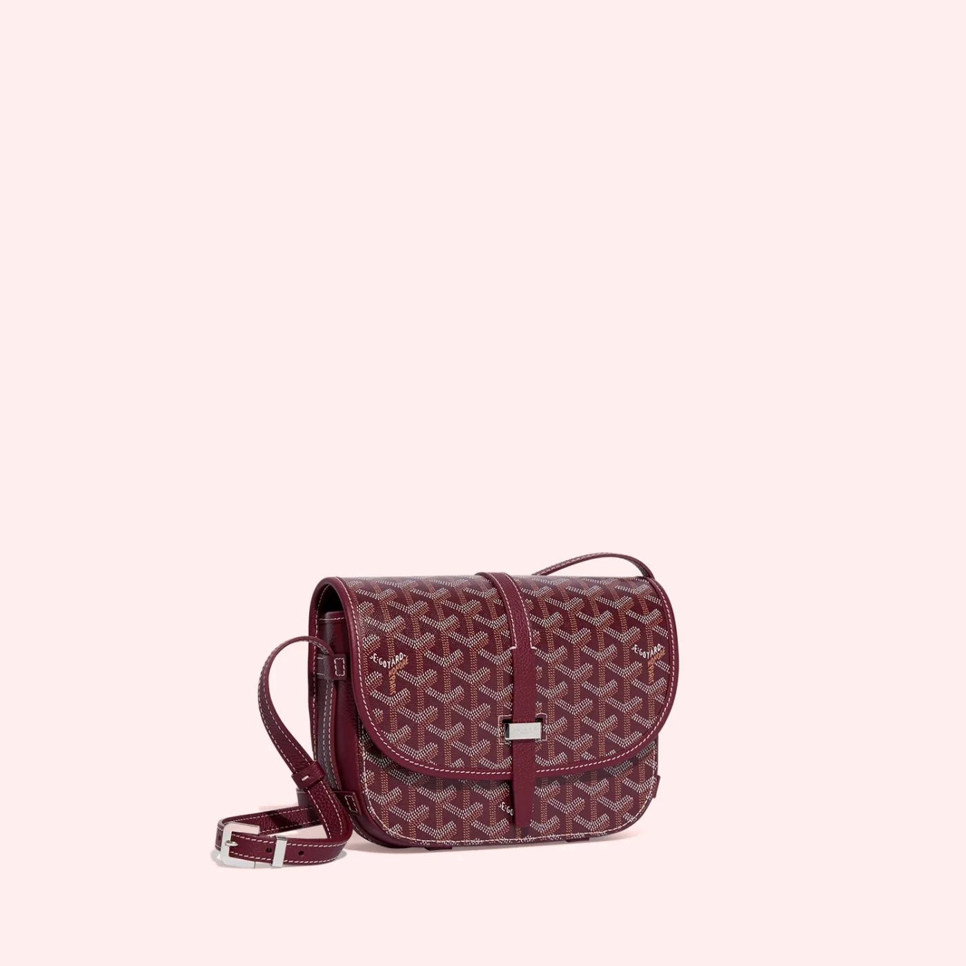 Goyard messenger bag red hotsell