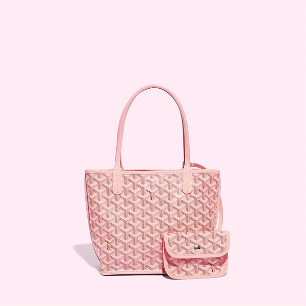 Goyard tote bag pink online