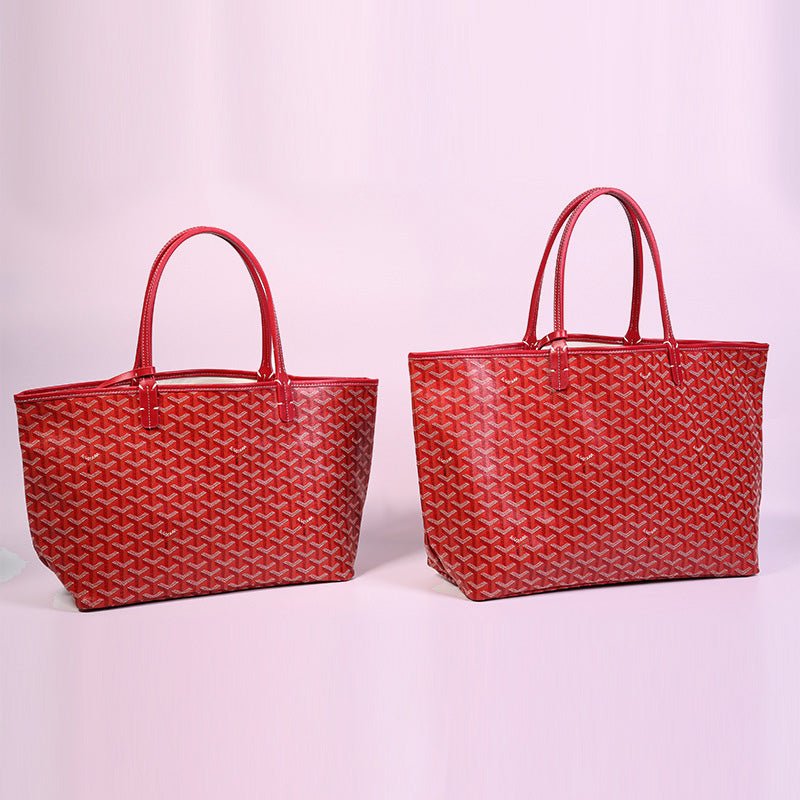 Red goyard tote on sale