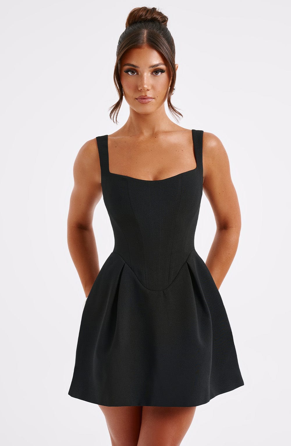 Janiyah Mini Dress - Black