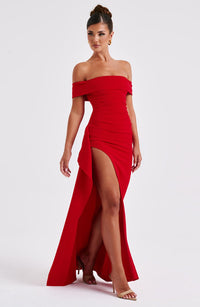 Josephine Maxi Dress - Red - Cinderella