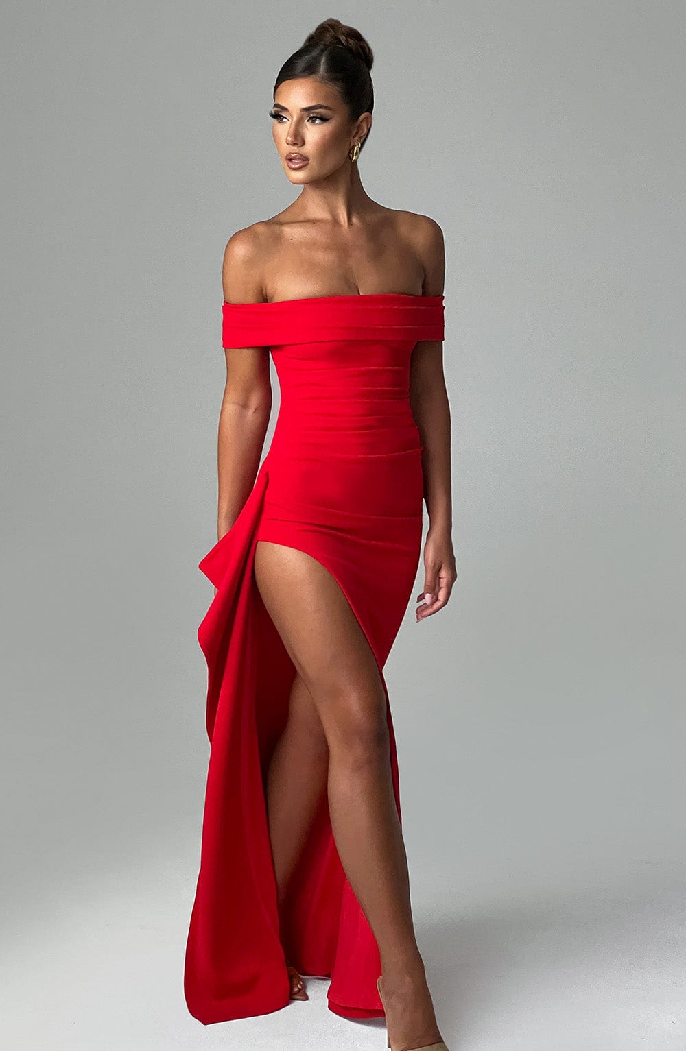 Josephine Maxi Dress - Red - Cinderella