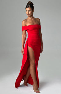 Josephine Maxi Dress - Red - Cinderella