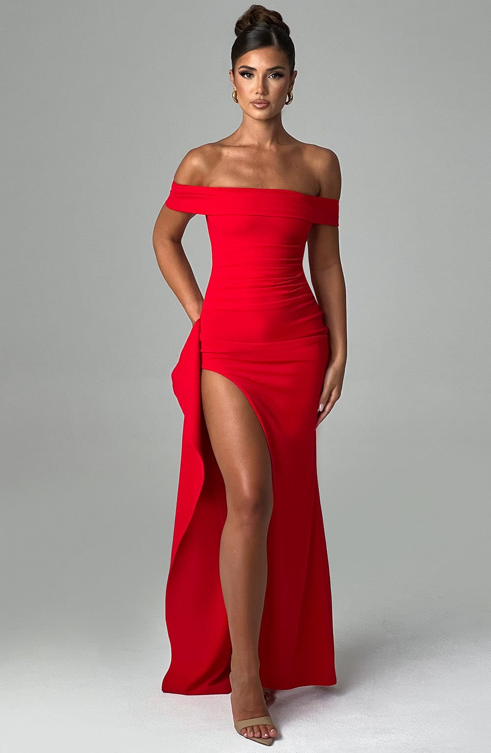 Josephine Maxi Dress - Red