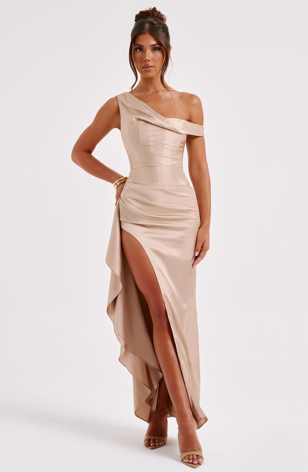 Juliette Maxi Dress - Champagne - Cinderella