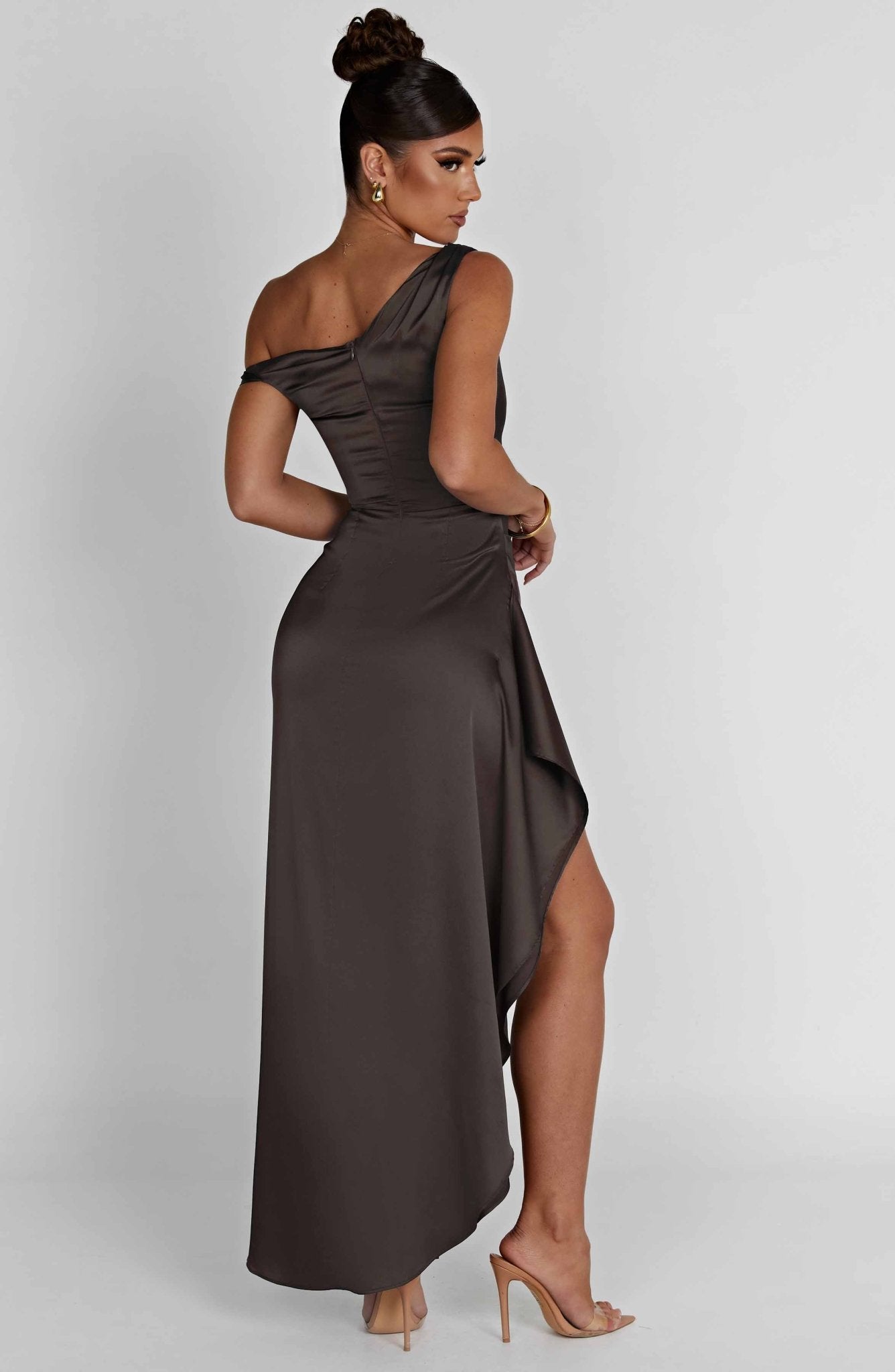 Juliette Maxi Dress - Charcoal - Cinderella