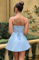 Lacey Mini Dress - Blue - Cinderella