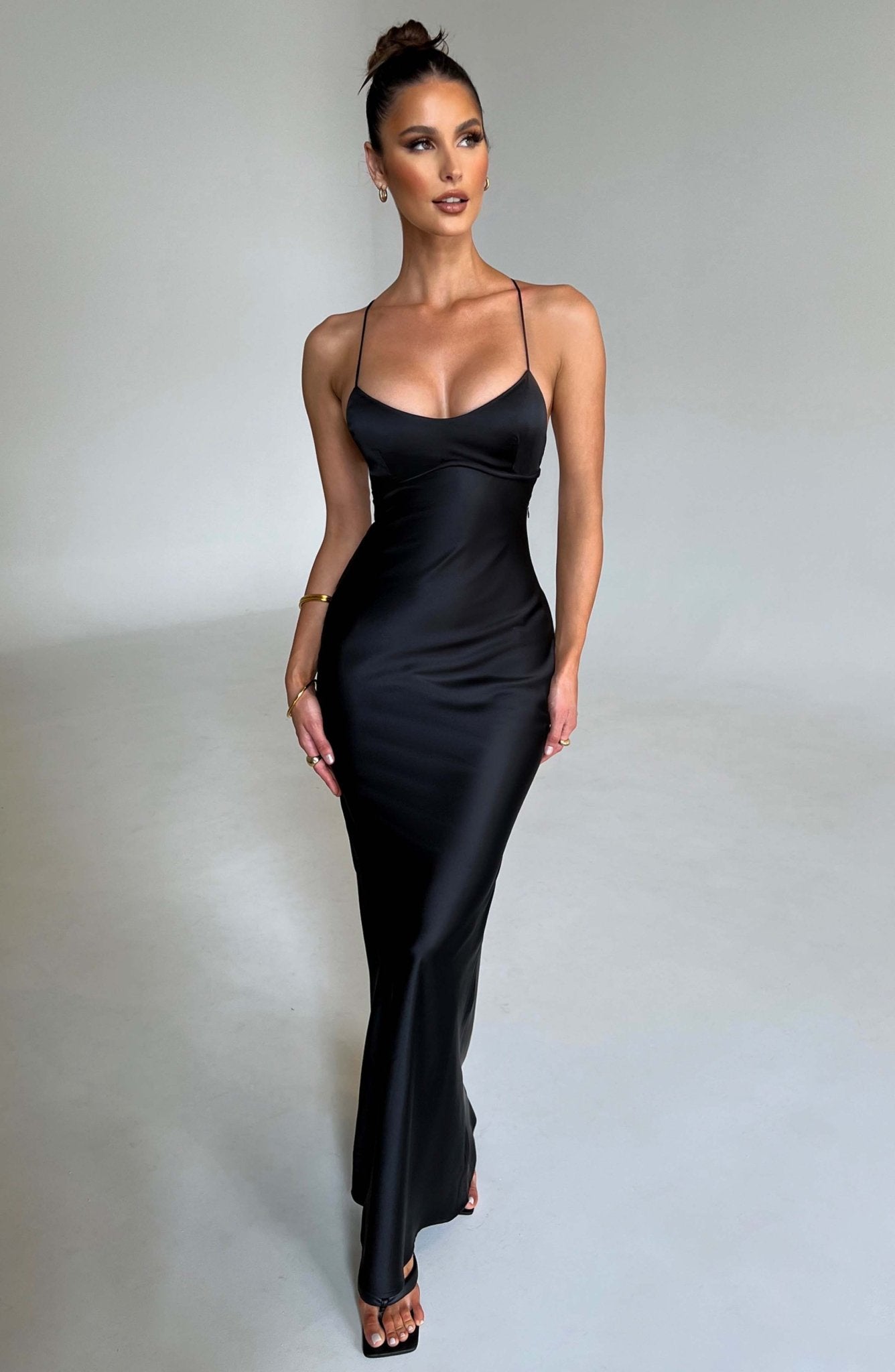 Layla Maxi Dress - Black