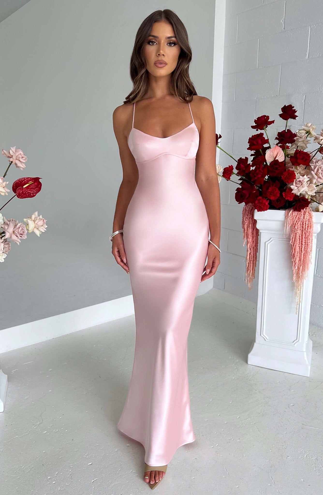 Layla Maxi Dress - Blush - Cinderella