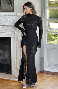 Leila Maxi Dress - Black - Cinderella