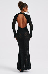 Leila Maxi Dress - Black - Cinderella