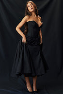 Lolita Midi Dress - Black - Cinderella