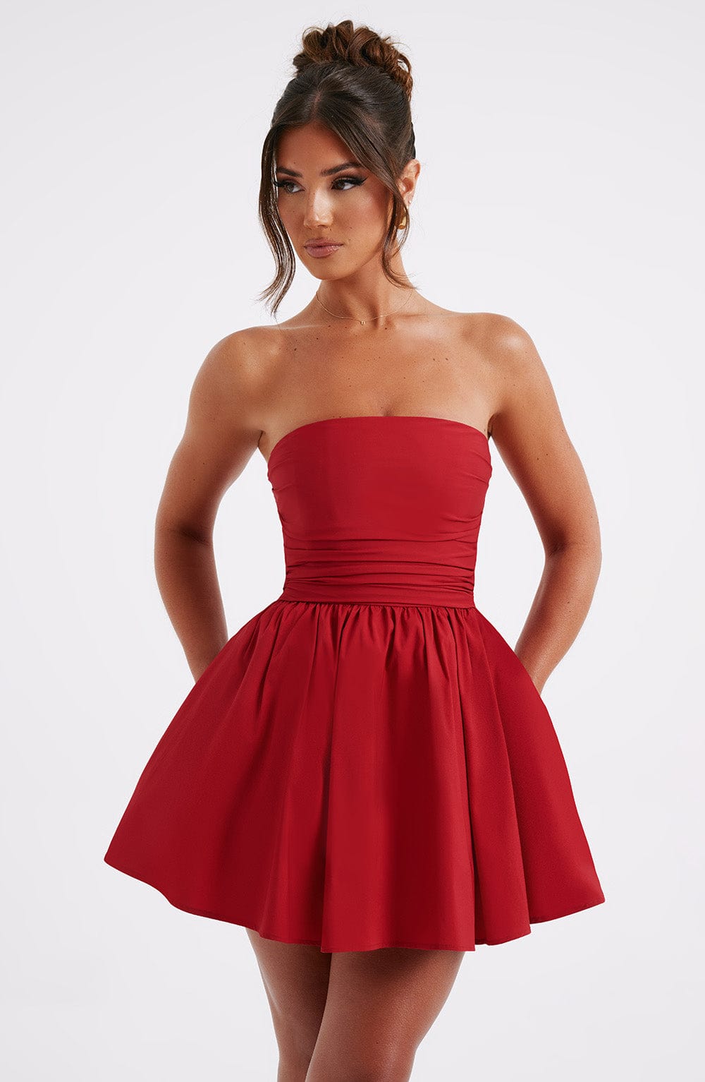 Melinda Mini Dress - Red