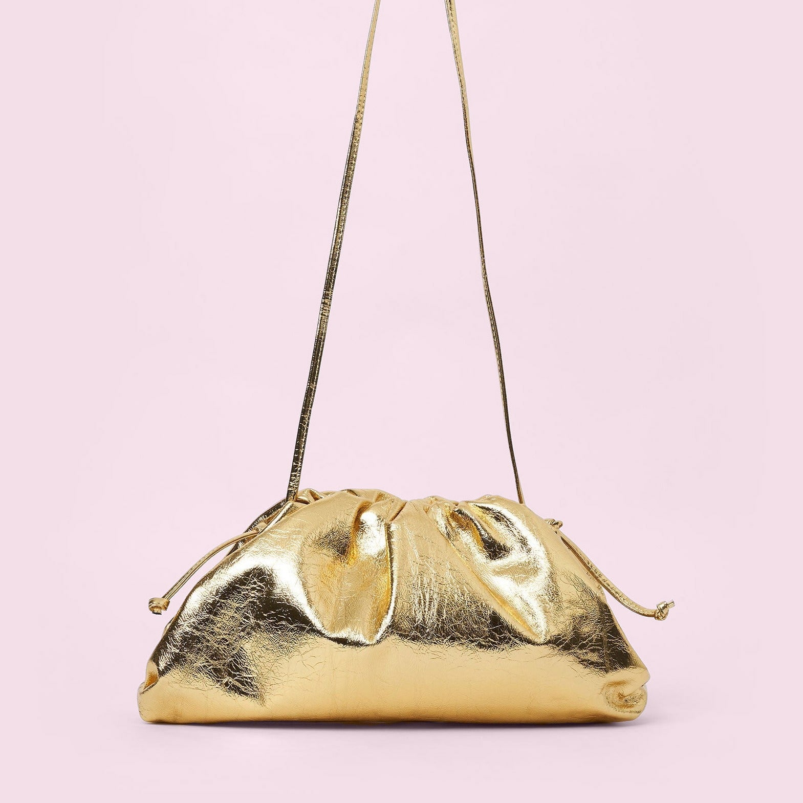 Mila Poche metallic bag - Cinderella