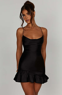 Nicola Mini Dress - Black - Cinderella