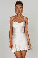 Nicola Mini Dress - Ivory - Cinderella