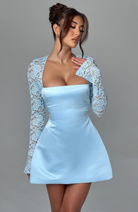 Sadie Mini Dress - Blue - Cinderella