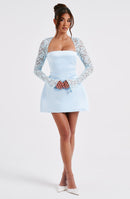 Sadie Mini Dress - Blue - Cinderella