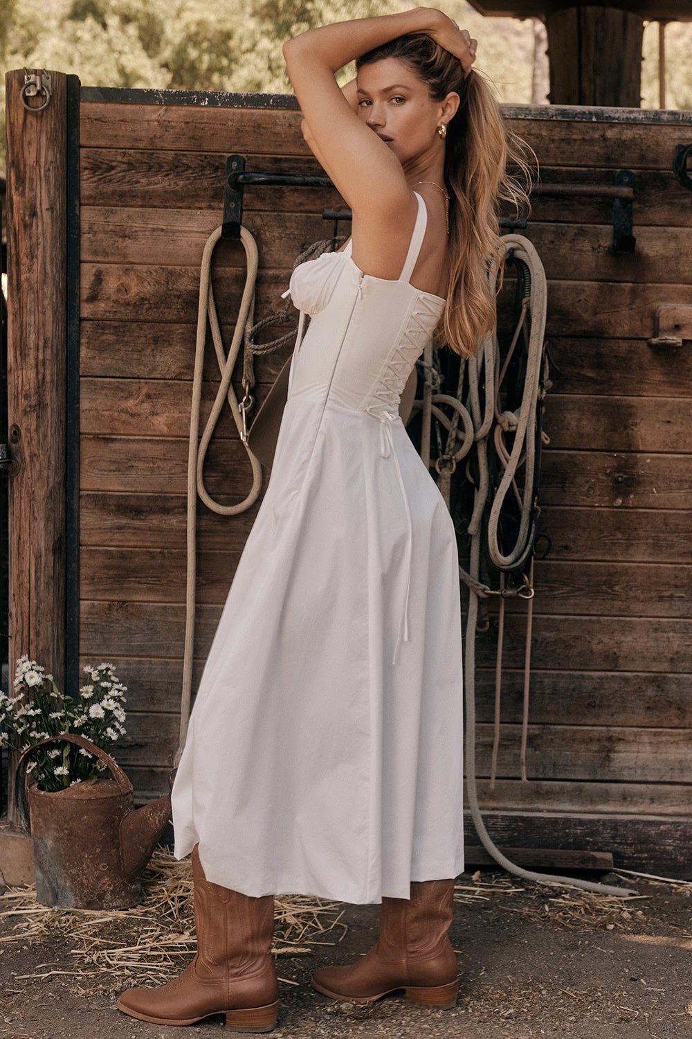 Tiana Midi Dress - Milkmaid - Cinderella