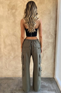 Tinashe Cargo Pants - Khaki - Cinderella