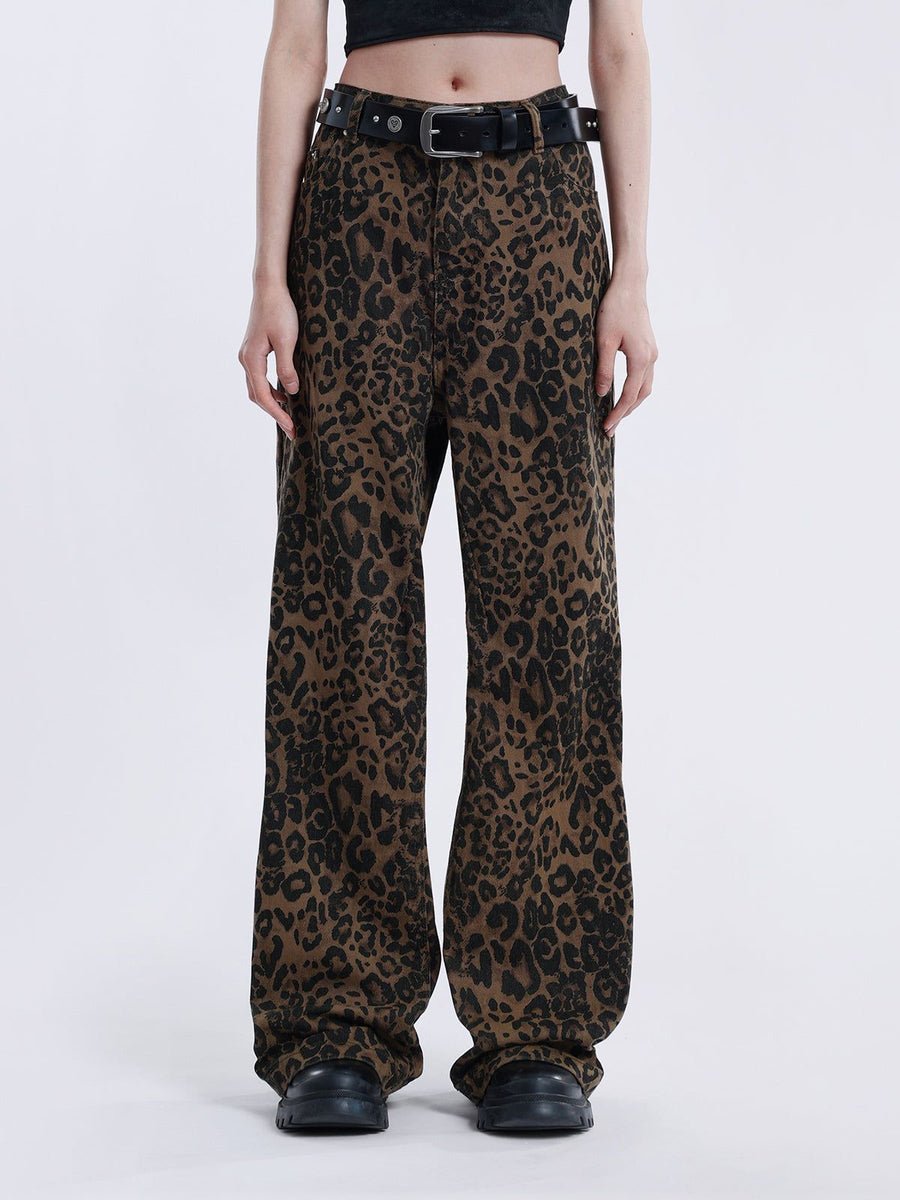 Vintage Century Leopard Print Jeans - Cinderella