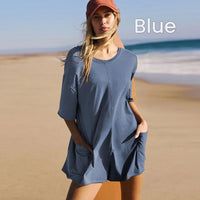 Viral Oversized T-Shirt Romper - Cinderella