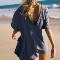 Viral Oversized T-Shirt Romper - Cinderella