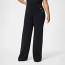 Women's Plus Size High Stretch High - Waist Wide - Leg Pants - Cinderella