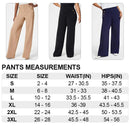 Women's Plus Size High Stretch High - Waist Wide - Leg Pants - Cinderella