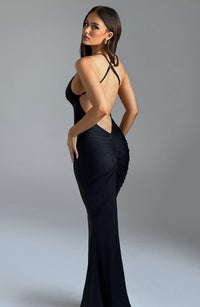 Zara Maxi Dress - Black - Cinderella