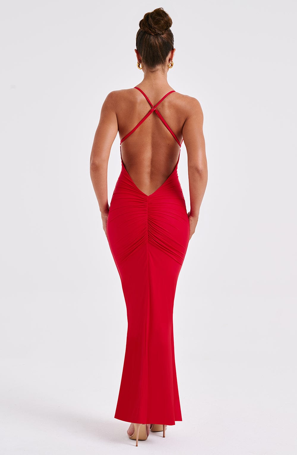 Zara Maxi Dress Red